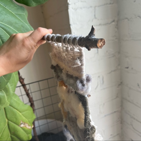 Handmade Natural Wall Weaving - Picture 4 of 4